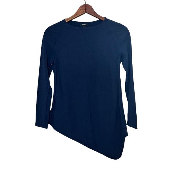 Alfani Tops - Alfani Petites Asymmetrical Crewneck Shirt